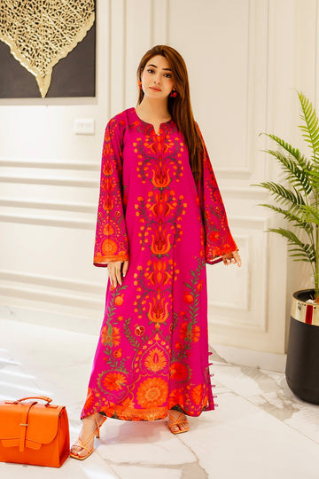 BE YOURSELF | KAFTAAN | PRINTED KAFTAN DRESS | KF-0106