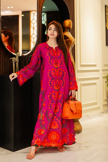 BE YOURSELF | KAFTAAN | PRINTED KAFTAN DRESS | KF-0106