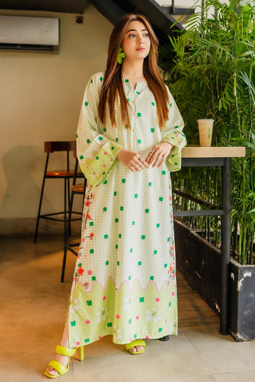 BE YOURSELF | KAFTAAN | PRINTED KAFTAN DRESS | KF-0107
