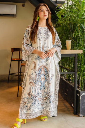 BE YOURSELF | KAFTAAN | PRINTED KAFTAN DRESS | KF-0108
