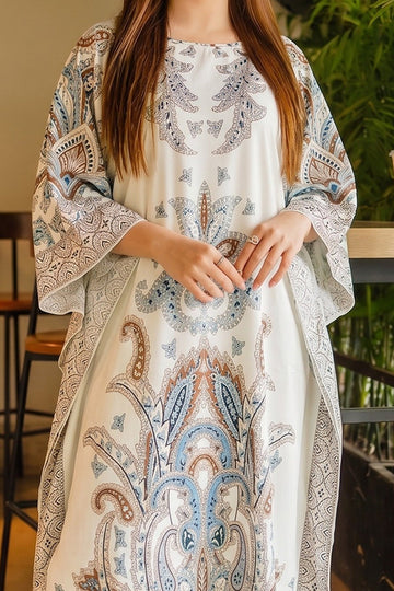 BE YOURSELF | KAFTAAN | PRINTED KAFTAN DRESS | KF-0108