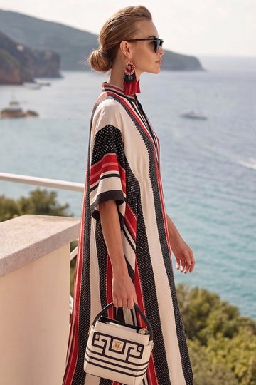 BE YOURSELF | KAFTAAN | PRINTED KAFTAN DRESS | KF-0110