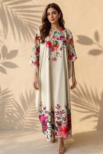 BE YOURSELF | KAFTAAN | PRINTED KAFTAN DRESS | KF-016