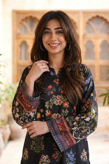 BE YOURSELF | KAFTAAN | PRINTED KAFTAN DRESS | KF-017