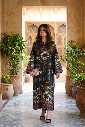 BE YOURSELF | KAFTAAN | PRINTED KAFTAN DRESS | KF-017