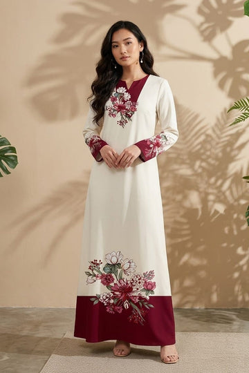 BE YOURSELF | KAFTAAN | PRINTED KAFTAN DRESS | KF-019