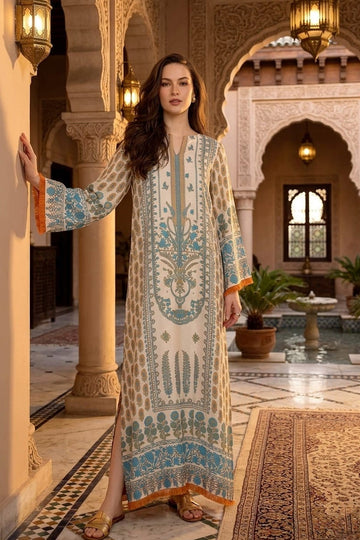 BE YOURSELF | KAFTAAN | PRINTED KAFTAN DRESS | KF-020