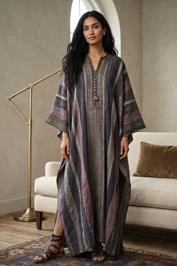 BE YOURSELF | KAFTAAN | PRINTED KAFTAN DRESS | KF-094