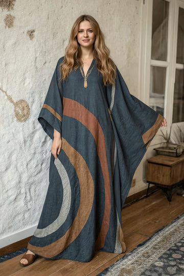 BE YOURSELF | KAFTAAN | PRINTED KAFTAN DRESS | KF-097