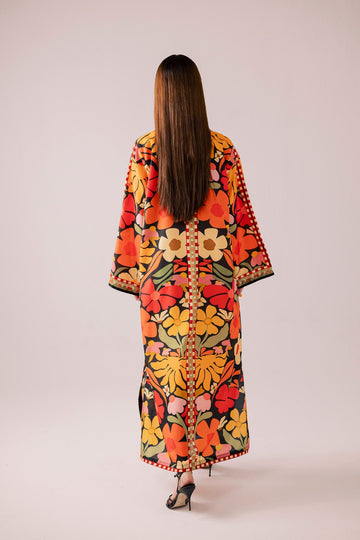 SILAYI PRET | PRINTED KAFTAAN | KF37