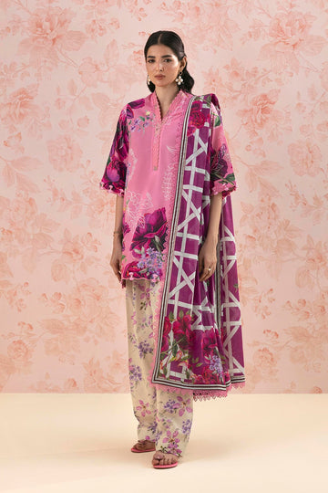 SANA SAFINAZ | ROZMARRA '26.VOL.2 | EMBROIDERED 3 PIECE LAWN SUIT | LM261-003-CG