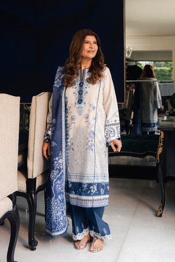 SANA SAFINAZ | ROZMARRA '26.VOL.2 | EMBROIDERED 3 PIECE LAWN SUIT | LM261-006-CG