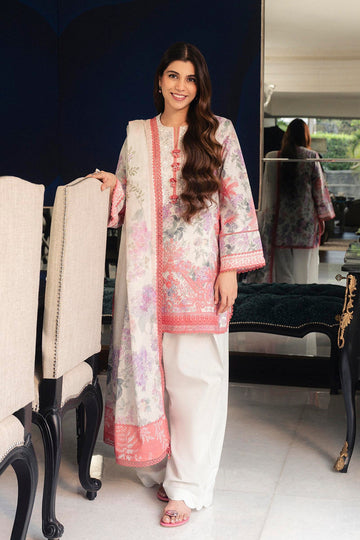SANA SAFINAZ | ROZMARRA '26.VOL.2 | EMBROIDERED 3 PIECE LAWN SUIT | LM261-007-CG