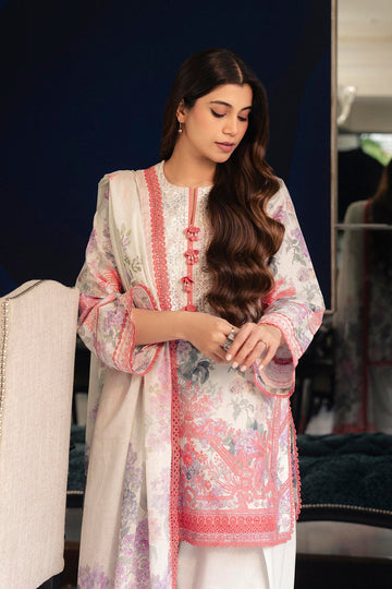 SANA SAFINAZ | ROZMARRA '26.VOL.2 | EMBROIDERED 3 PIECE LAWN SUIT | LM261-007-CG