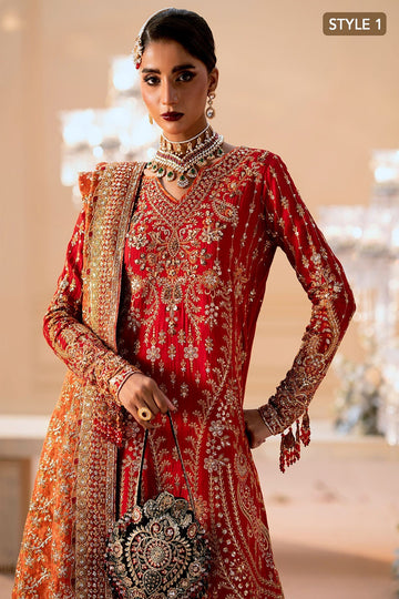 AIK | WEDDING FESTIVE ’25 VOL. 1 - LOOK 01 | STYLE 01 | LONG SHIRT WITH FARSHI GHARARA