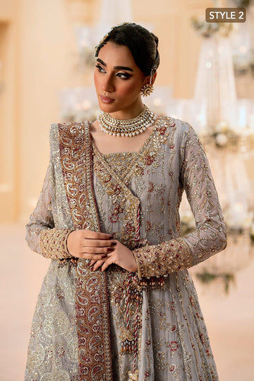 AIK | WEDDING FESTIVE ’25 VOL. 1 - LOOK 02 | STYLE 02 | ANGRAKHA WITH CRUSHED SHARARA