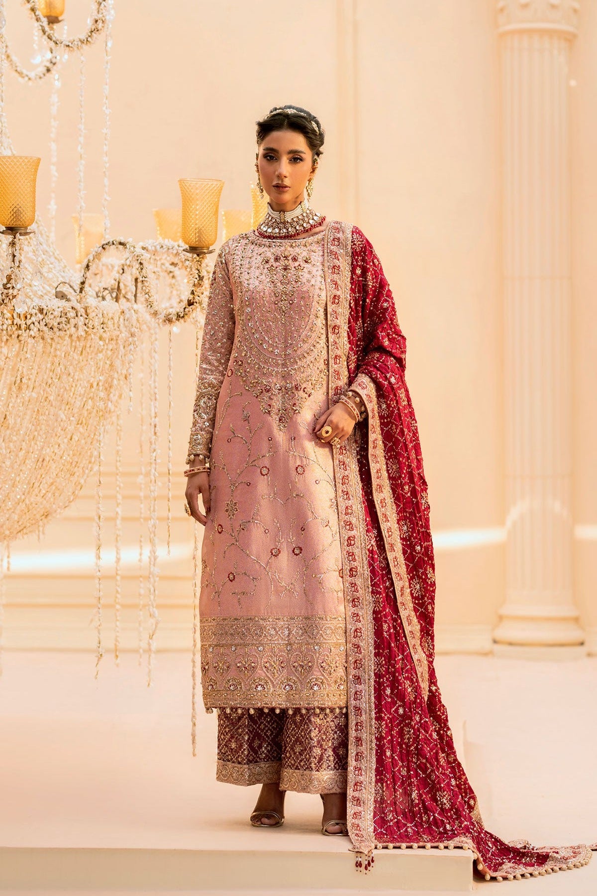 AIK | WEDDING FESTIVE ’25 VOL. 1 - LOOK 03 | STYLE 02 | LONG SHIRT WITH IZAAR PANTS