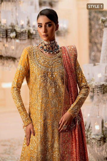 AIK | WEDDING FESTIVE ’25 VOL. 1 - LOOK 08 | STYLE 01 | LONG SHIRT WITH FARSHI GHARARA