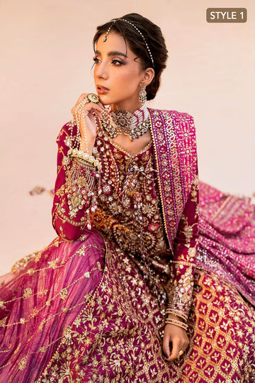 AIK | WEDDING FESTIVE ’25 VOL. 1 - LOOK 10 | STYLE 01 | LONG SHIRT WITH CRUSHED SKIRT