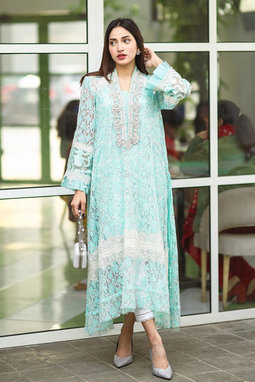 AMMARA KHAN | KAFTAN | LACE KAFTAN (D-01)