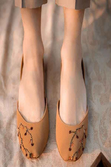 DAZZLE | KHUSSA SHOES | LATTE