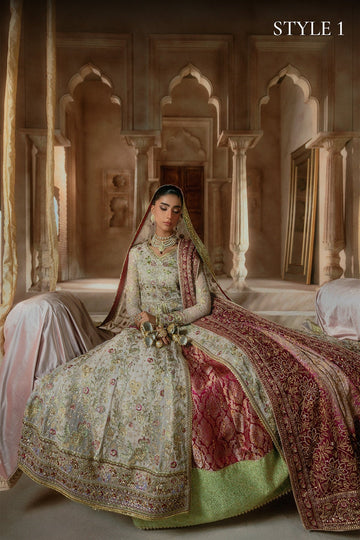 AIK | WEDDING FESTIVE '26 - VOL.2 | LOOK B2602 | STYLE 01 | KALIDAR SHIRT WITH SKIRT