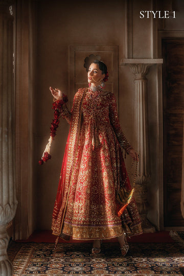 AIK | WEDDING FESTIVE '26 - VOL.2 | LOOK B2604 | STYLE 01 | FROCK WITH CHURI PAJAMA