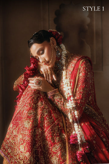 AIK | WEDDING FESTIVE '26 - VOL.2 | LOOK B2604 | STYLE 01 | FROCK WITH CHURI PAJAMA