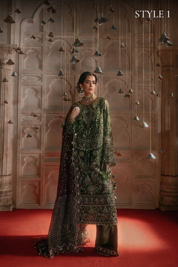 AIK | WEDDING FESTIVE '26 - VOL.2 | LOOK B2605 | STYLE 01 | LONG SHIRT WITH FLARED SHALWAR