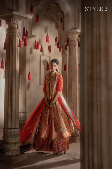 AIK | WEDDING FESTIVE '26 - VOL.2 | LOOK B2606 | STYLE 02 | LONG SHIRT WITH BALOON PANTS