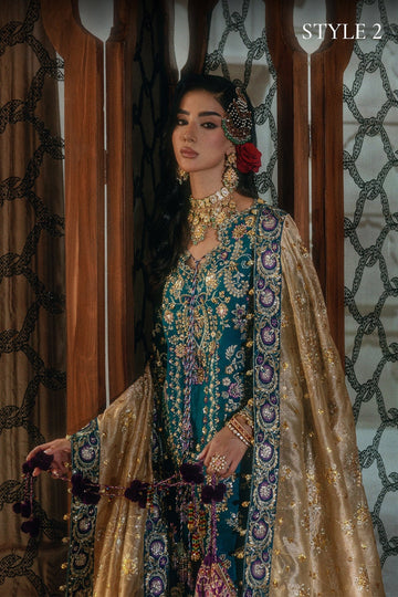 AIK | WEDDING FESTIVE '26 - VOL.2 | LOOK B2607 | STYLE 02 | LONG SHIRT WITH FLARED SHALWAR