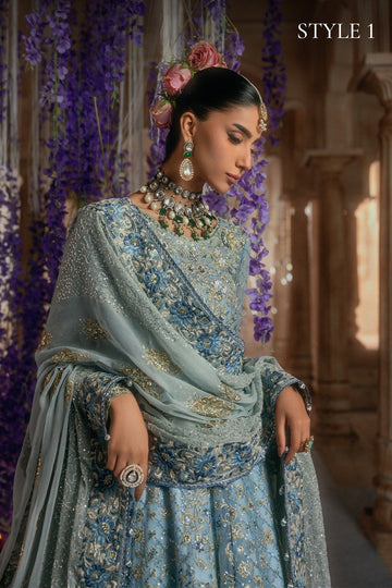 AIK | WEDDING FESTIVE '26 - VOL.2 | LOOK B2608 | STYLE 01 | KALIDAR SHIRT WITH SKIRT