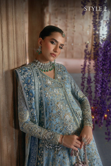 AIK | WEDDING FESTIVE '26 - VOL.2 | LOOK B2608 | STYLE 02 | ANGRAKHA WITH SHARARA