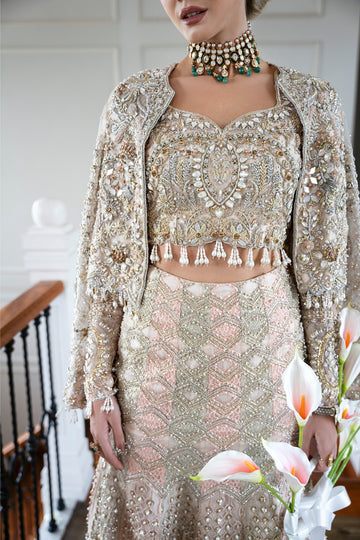 MYSIE BY TAHIRA | ALARA'25 BRIDALS | MALISA | WITH JACKET