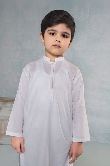 MARIA B | KIDSWEAR | BOYS | EMBROIDERED DOBBY KURTA | MKB-SS24-08