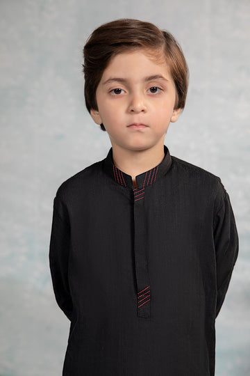 MARIA B | KIDSWEAR | BOYS | DYED DOBBY KURTA | MKB-SS24-09