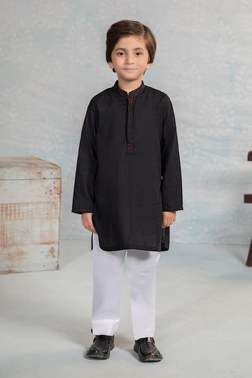 MARIA B | KIDSWEAR | BOYS | DYED DOBBY KURTA | MKB-SS24-09