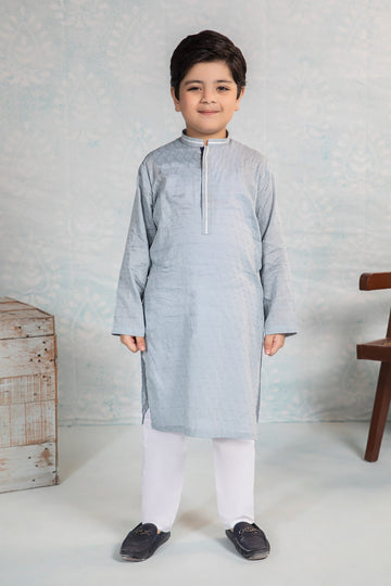 MARIA B | KIDSWEAR | BOYS | DYED DOBBY SUIT | MKB-SS24-14