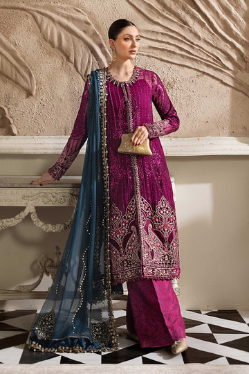 MARIA B | EMBROIDERED CHIFFON | MPC-25-102 | A