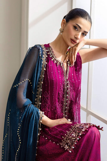 MARIA B | EMBROIDERED CHIFFON | MPC-25-102 | B