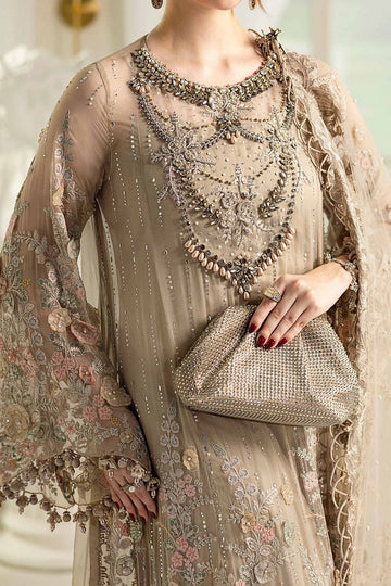 MARIA B | EMBROIDERED CHIFFON | MPC-25-107