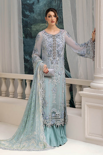 MARIA B | EMBROIDERED CHIFFON | MPC-25-108