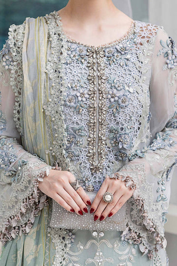 MARIA B | EMBROIDERED CHIFFON | MPC-25-108