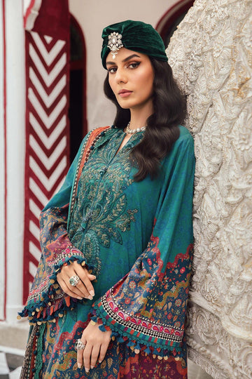 MARIA B | M.PRINTS | EMBROIDERED CAMBRIC SUIT | MPT-2710-B