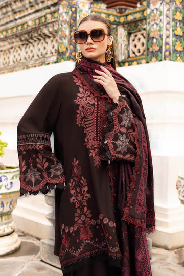 MARIA B | M.PRINTS | EMBROIDERED TWILL LINEN SUIT | MPT-2804-A