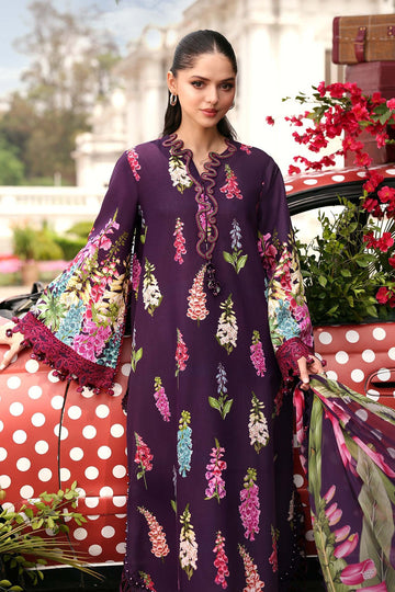 MARIA B | M.PRINTS | EMBROIDERED LAWN SUIT | MPT-3005-A
