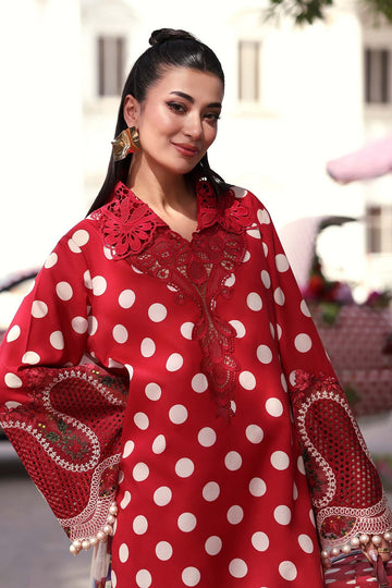MARIA B | M.PRINTS | EMBROIDERED LAWN SUIT | MPT-3008-B