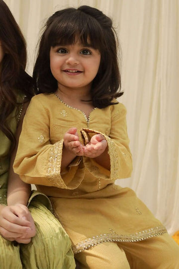 DYOT | CHOTI EID 23 | MUSTARD OUTFIT