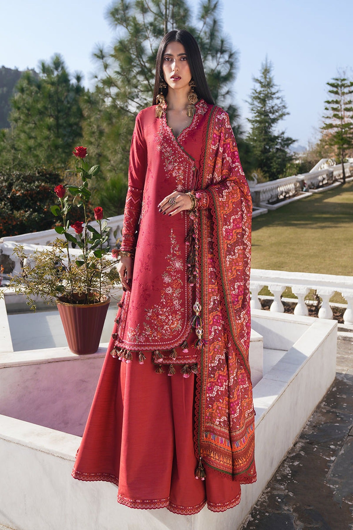 HUSSAIN REHAR | WINTER SHAWL'24 | MANA