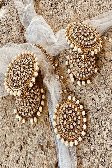 KOH-E-GEM | JEWELLERY | MANJOOS-E-TAREEKH | ANTIQUE NECKLACE SET